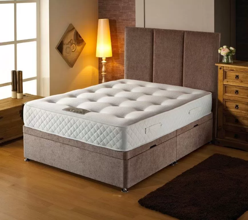 The Moonstone 1000 is a CRIB 5 bed, which makes it eligible for commercial use. On top of this, The Moonstone mattress offers 1000 individual pocket springs for added support. It has layers of reflex foam and rebound cotton that provide superior comfort. The mattress is hand-tufted for extra durability. 
